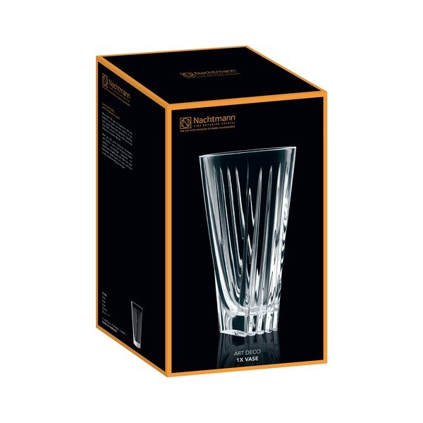 Váza z křišťálového skla Nachtmann Art Deco, výška 28 cm-image-3