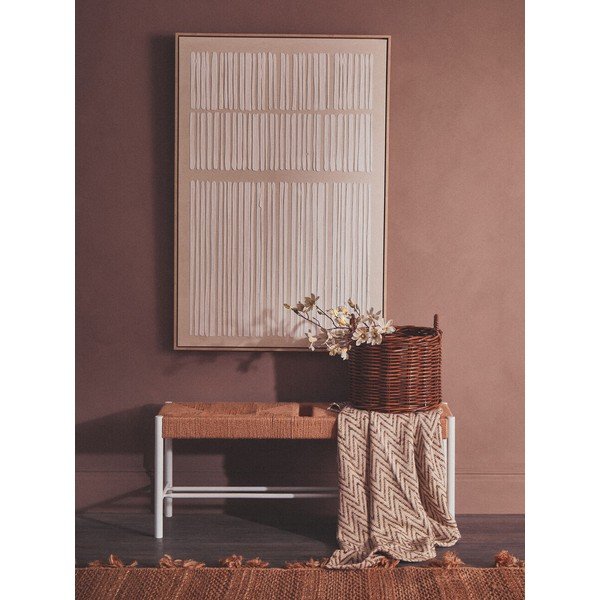 Dřevěná lavice v přírodní barvě Bandar – Premier Housewares-image-1
