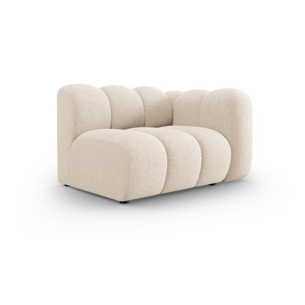 Krémový modul pohovky (pravý roh) Lupine – Micadoni Home-image-2