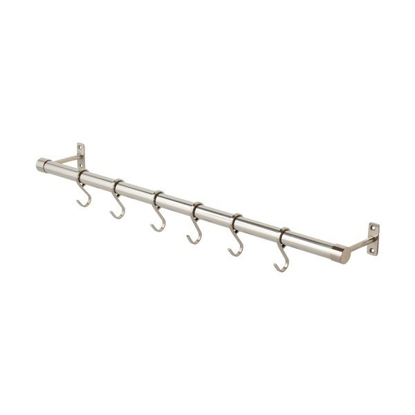 Nástěnný věšák nerezový v matně stříbrné barvě 70 cm Hang-It – Mette Ditmer Denmark