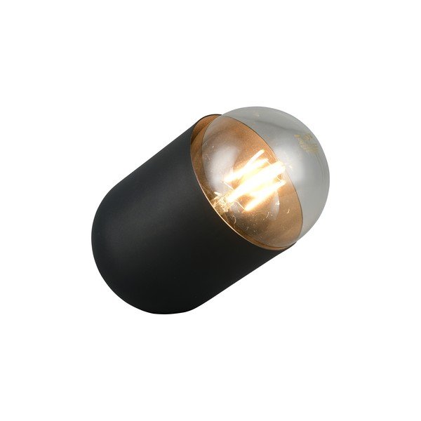 Černá kovová stolní lampa (výška 13,5 cm) Nara – Reality-image-3