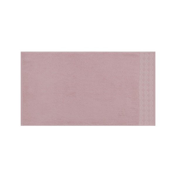 Sada 2 růžových bavlněných ručníků v odstínu dusty rose Provence, 50 x 90 cm-image-3