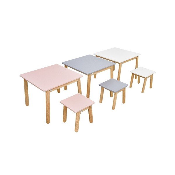 Bílý dětský stůl BELLAMY Woody-image-1
