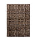 Černý/v přírodní barvě ručně tkaný koberec s příměsí juty 120x170 cm Meander Jute – Flair Rugs