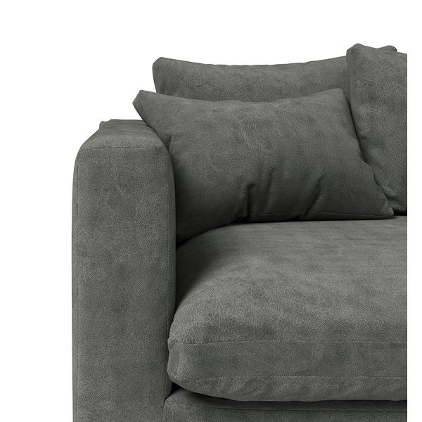 Šedá pohovka 175 cm Comfy – Scandic-image-3