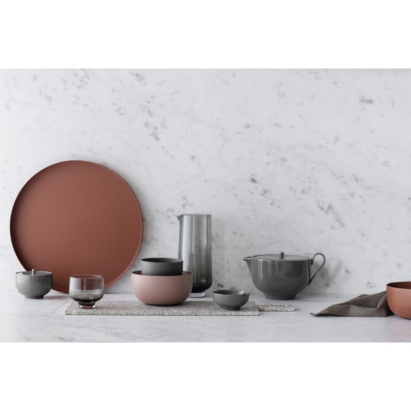 Béžové servírovací prkénko Blomus Stone, ø 20 cm-image-2