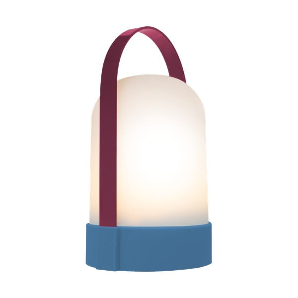 Červeno-modrá LED stmívatelná stolní lampa (výška 25 cm) Uri – Remember