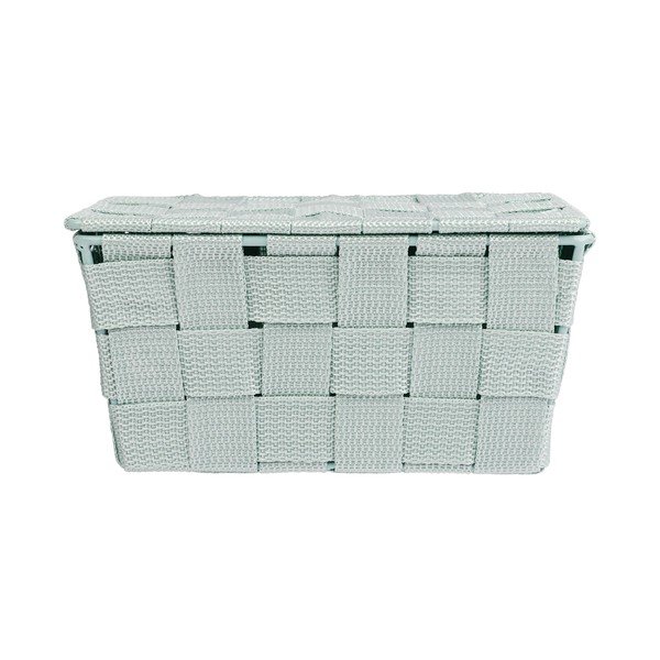 Zelený košík s víkem Wenko Adria-image-1