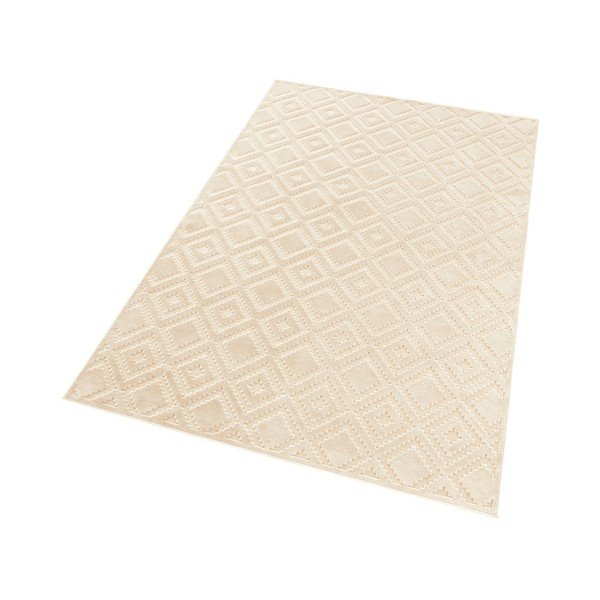 Krémový koberec z viskózy Mint Rugs Iris, 80 x 125 cm-image-2