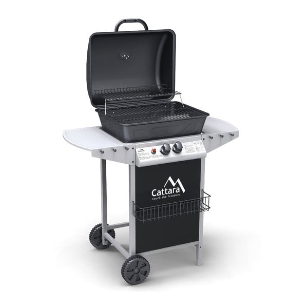 Pojízdný plynový zahradní grill Cattara Party Point Flame Tamer-image-2