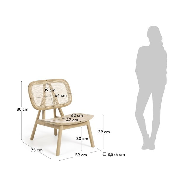 Ratanové křeslo Kave Home Nadra-image-4
