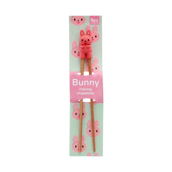 Dřevěné dětské učicí hůlky v přírodní barvě Bunny – Rex London-image-4
