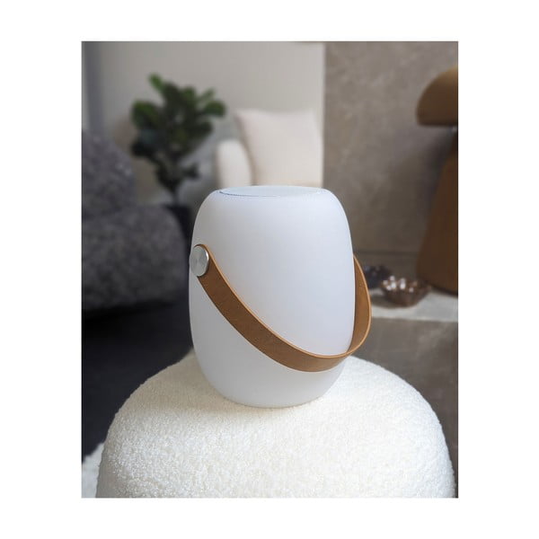 LED přenosné venkovní svítidlo s časovačem a reproduktorem na USB ø 18 cm Cardiff – House Nordic-image-1