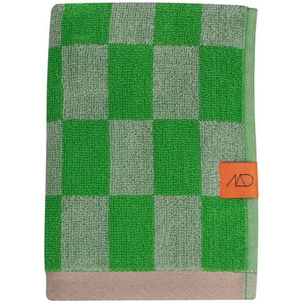 Zelené ručníky z bio bavlny v sadě 2 ks 40x55 cm Retro – Mette Ditmer Denmark