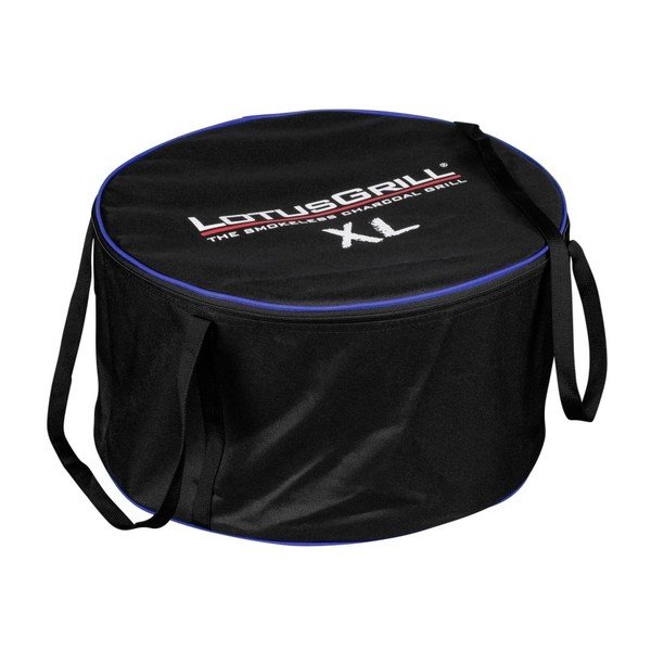 Modrý bezkouřový gril na uhlí LotusGrill XL-image-4
