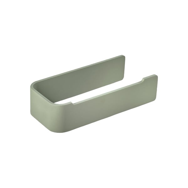 Světle zelený nástěnný kovový držák na toaletní papír Ume – Zone-image-1