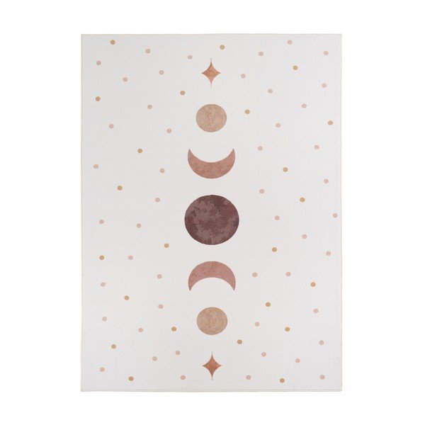 Krémový pratelný dětský koberec 120x170 cm Coco 1136 – Ayyildiz Carpets