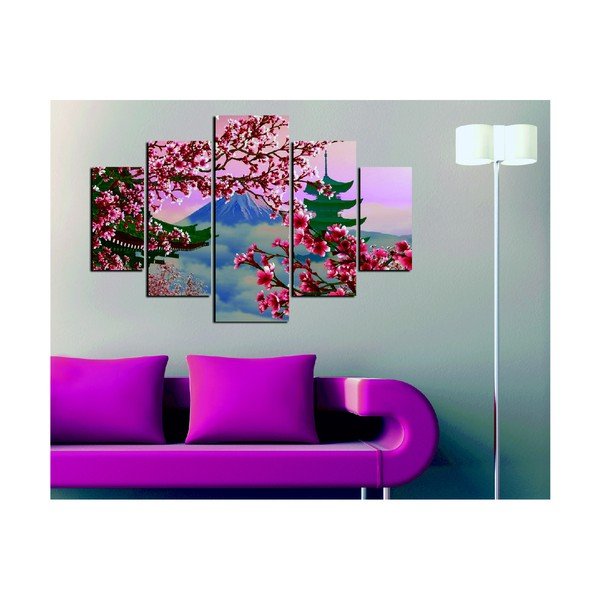 Vícedílný obraz Japan View, 92 x 56 cm-image-1