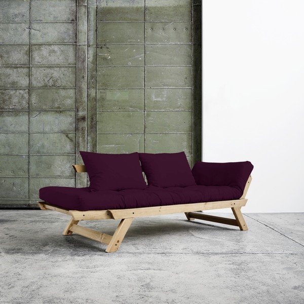 Variabilní pohovka Karup Bebop Natural/Purple Plum-image-1