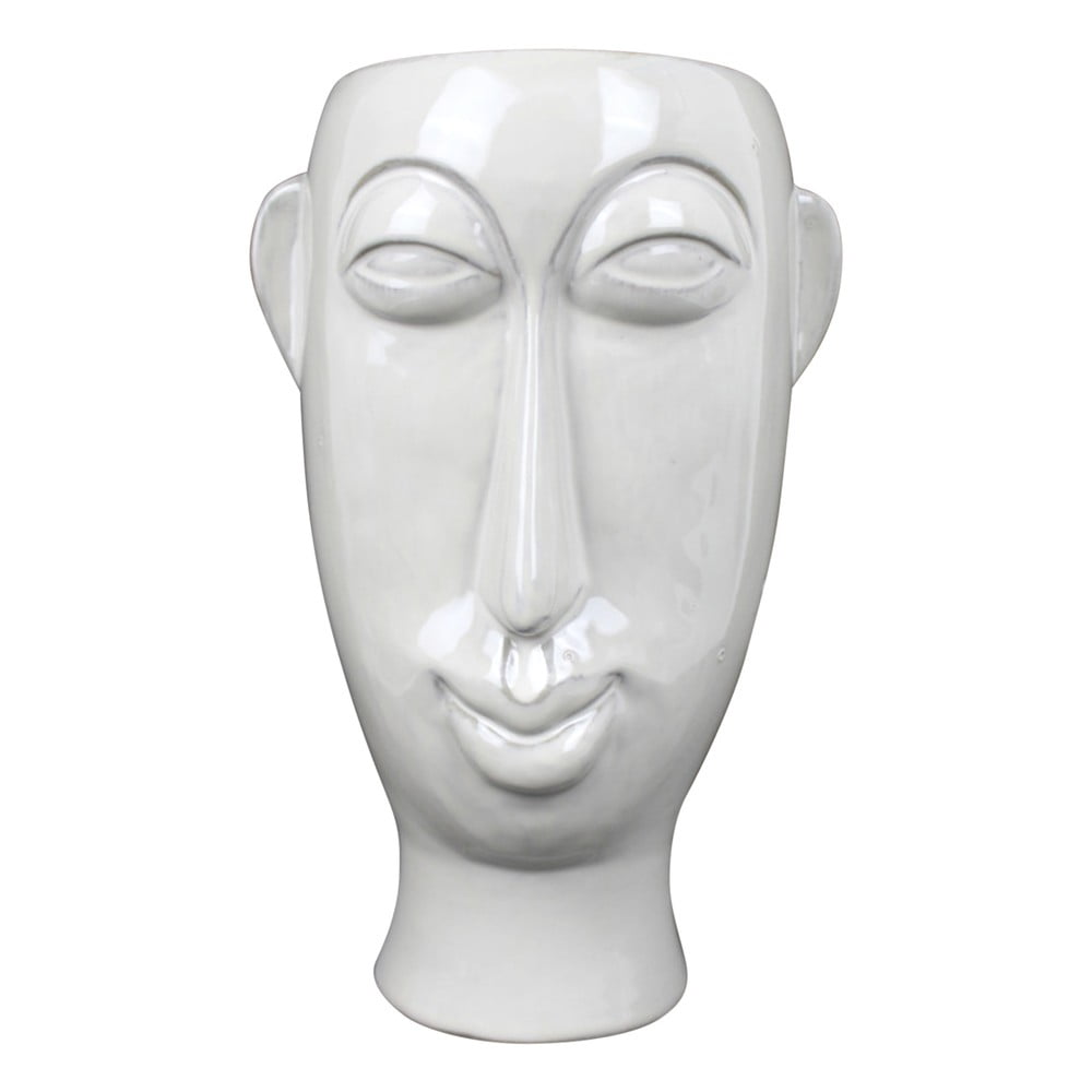 Bílá porcelánová váza PT LIVING Mask, výška 27,2 cm