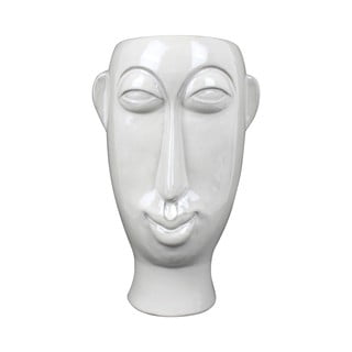 Bílá porcelánová váza PT LIVING Mask, výška 27,2 cm