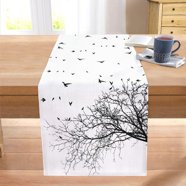 Běhoun na stůl 40x130 cm Black Tree – Mila Home-image-1
