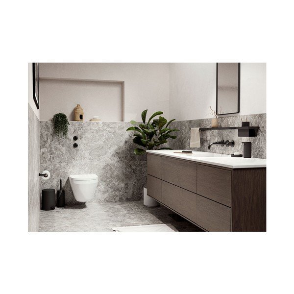 Černý dávkovač mýdla Zone Rim, 200 ml-image-1