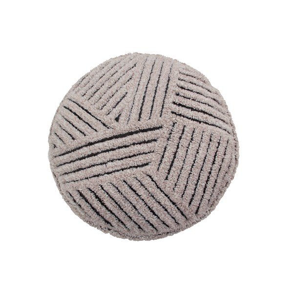 Béžový vlněný taburet Fields – Lorena Canals-image-2