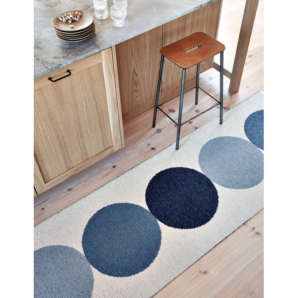 Modro-krémový vnitřní a venkovní běhoun 70x280 cm Otto Sky – Pappelina-image-1