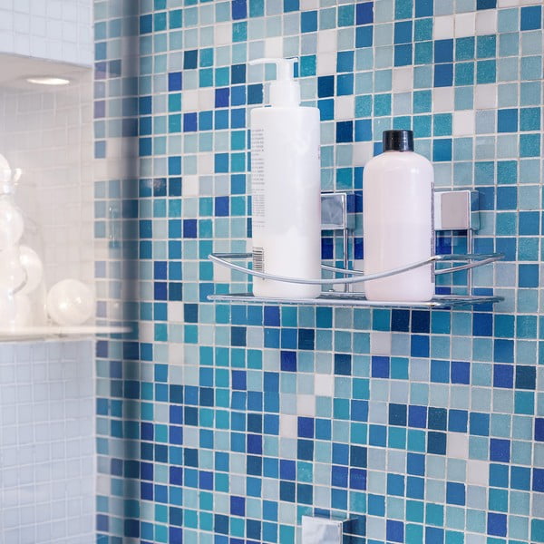 Stojánek na hygienické potřeby Compactor Shower, samodržící-image-1