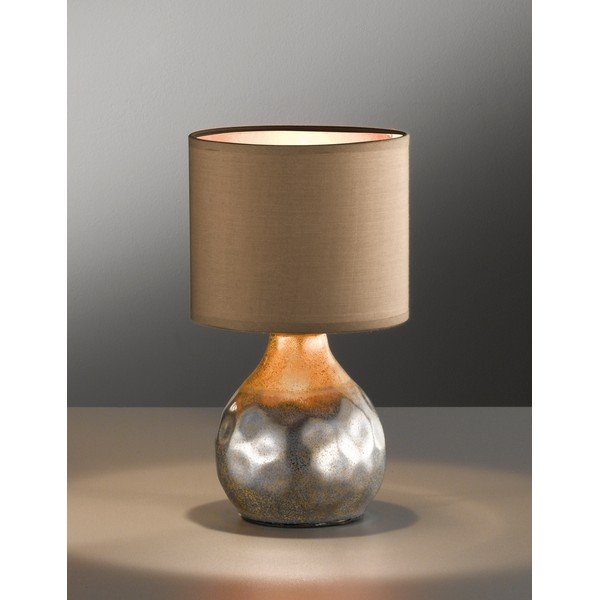 Hnědá stolní lampa Fischer & Honsel Bollo-image-3