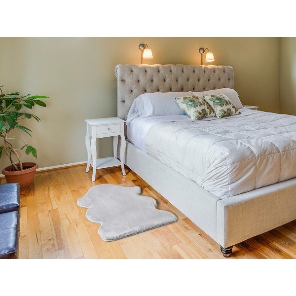 Šedý koberec Universal Fox Liso, 60 x 90 cm-image-1