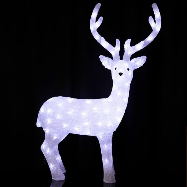 Svítící dekorace Best Season Deer, výška 104 cm
