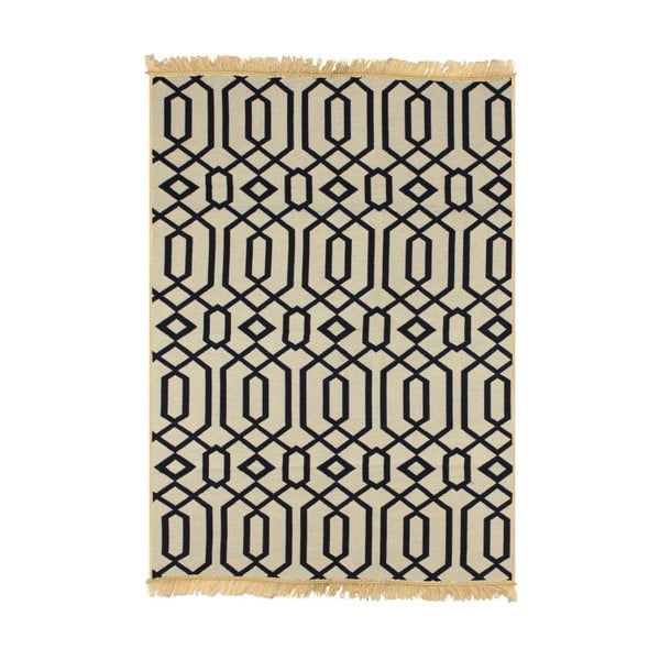 Modrobéžový koberec Ya Rugs Kenar, 120 x 180 cm