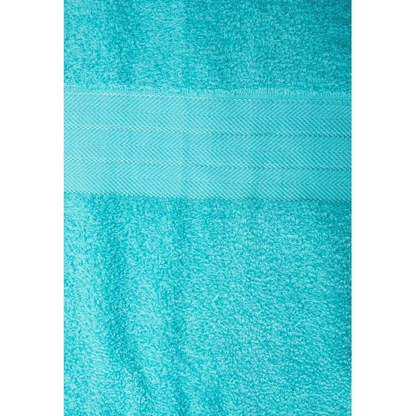 Tyrkysové bavlněné ručníky v sadě 4 ks 50x100 cm – Good Morning-image-2