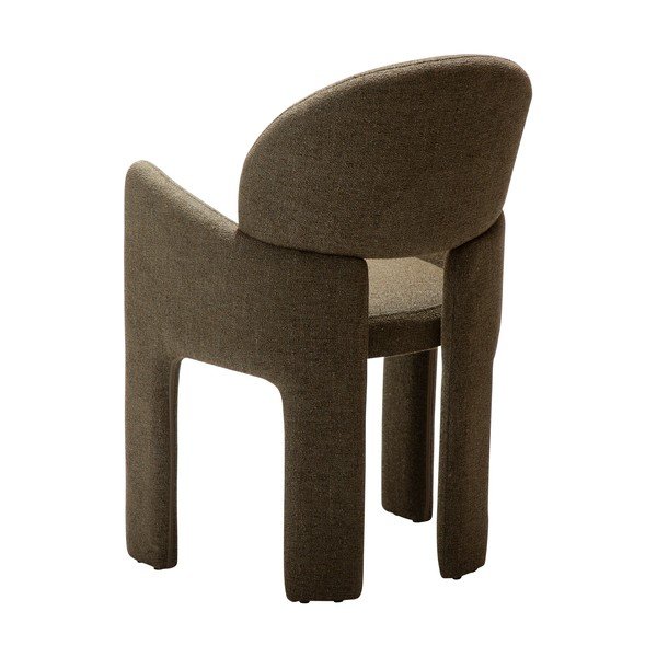 Khaki jídelní křeslo s područkami Aole – DAN-FORM Denmark-image-3