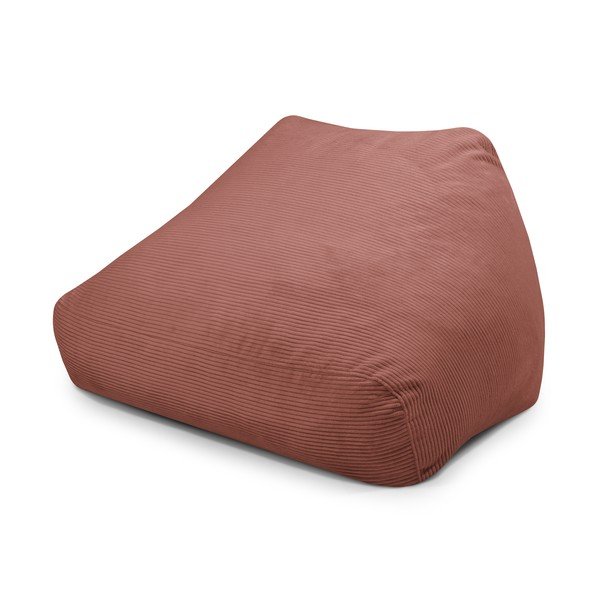 Manšestrový sedací vak v cihlové barvě Sofa Snug – SLOWDOWN
