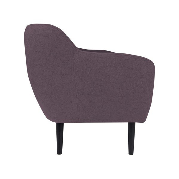 Fialová dvoumístná pohovka s hnědými nohami Mazzini Sofas Piemont-image-2