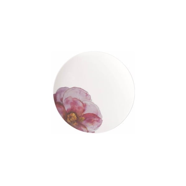 Bílo-růžový porcelánový talíř ø 28.5 cm Rose Garden  - Villeroy&Boch