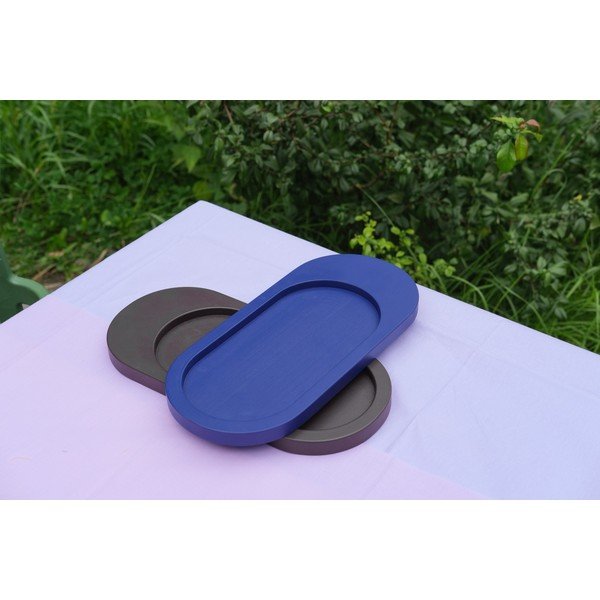 Dřevěný dekorační tác 15x32 cm Tenu – noo.ma-image-4