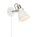 Bílé nástěnné svítidlo Markslöjd Alton