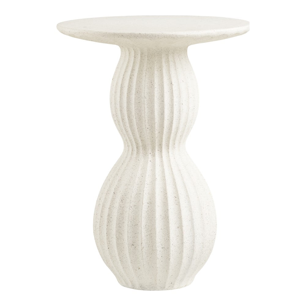 Kamenný kulatý odkládací stolek ø 40 cm Newtown – House Nordic