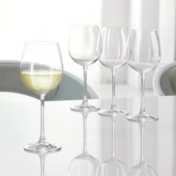 Sada 4 sklenic na bílé víno z křišťálového skla Nachtmann Vivendi Premium White Wine Goblet Set, 387 ml-image-1