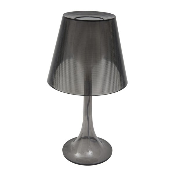 Černá stolní lampa Mauro Ferretti Grigio, 33 x 43 cm