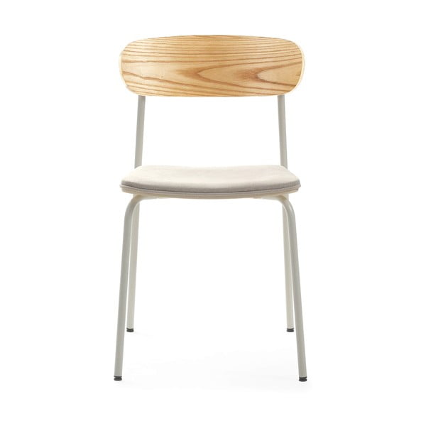 Jídelní židle v sadě 2 ks v béžovo-přírodní barvě Adriana – Marckeric-image-2