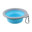 Plastová cestovní miska pro psa ø 15 cm  Dog Fantasy – Plaček Pet Products
