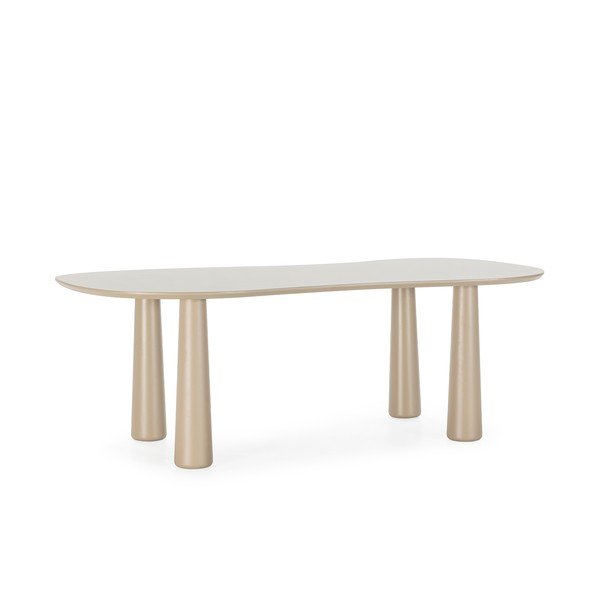 Jídelní stůl s deskou z borovicového dřeva 110x220 cm Nahia – MOME-image-3