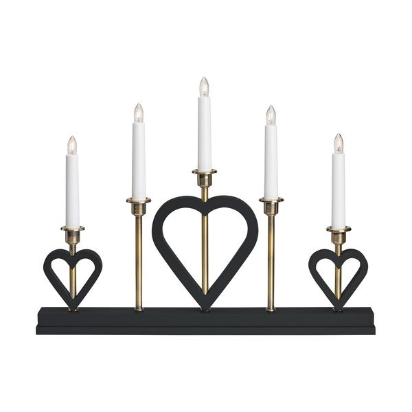 Černá vánoční světelná dekorace Melissa – Markslöjd