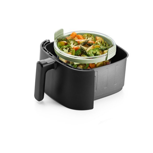 Skleněná forma do horkovzdušné fritézy 20,5x19,5 cm – Lékué-image-3