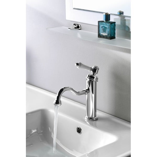 Stojánková umyvadlová baterie v leskle stříbrné barvě Vienna – Sapho-image-2
